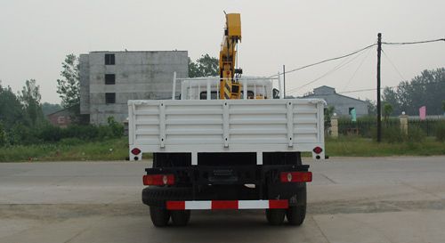 東風(fēng)天龍后雙橋隨車起重運輸車